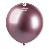 Globo 19" GB150 Rosa Brillante "Latex Shiny Pink #091" 25uds
